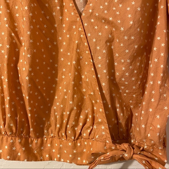 Madewell star wrap top - Picture 3 of 4